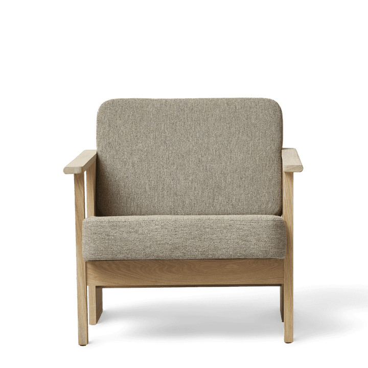 Block loungestol, Hvit eik-Hallingdal 65-0227 Form & Refine