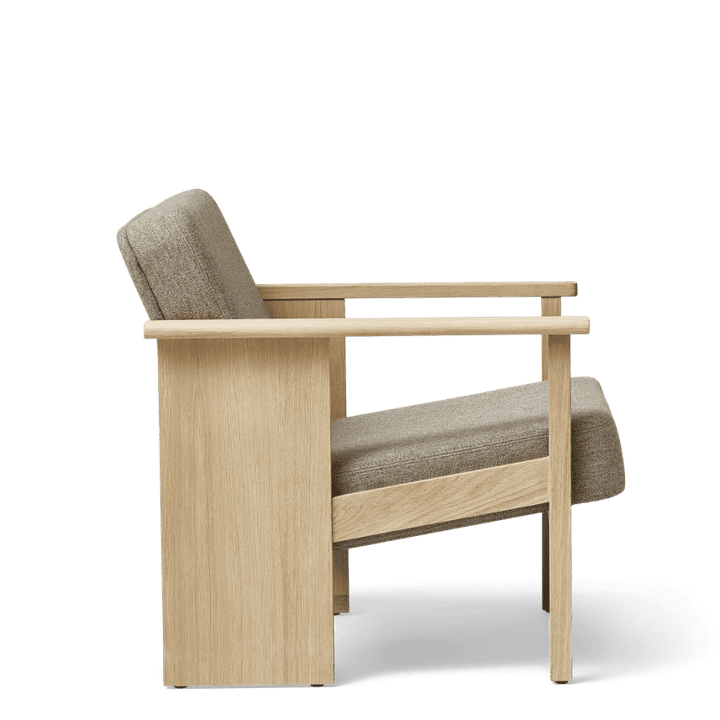 Block loungestol, Hvit eik-Hallingdal 65-0227 Form & Refine