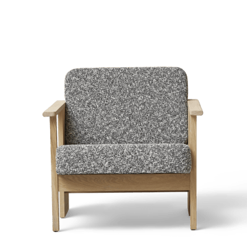 Block loungestol - Hvit eik-Zero 0004 - Form & Refine