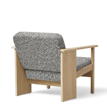 Block loungestol - Hvit eik-Zero 0004 - Form & Refine