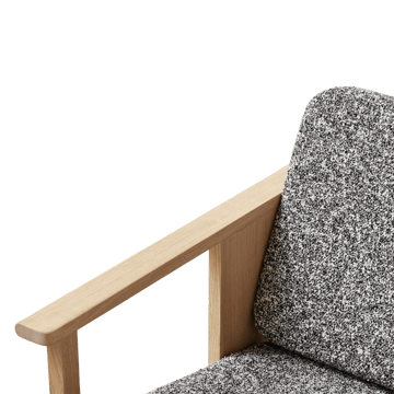 Block loungestol - Hvit eik-Zero 0004 - Form & Refine