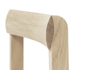 Blueprint stol - Hvit eik - Form & Refine