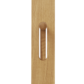 Foyer frakkeknagg 173,3 cm - Eik - Form & Refine
