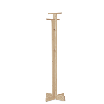 Foyer frakkeknagg 173,3 cm - Hvit eik - Form & Refine
