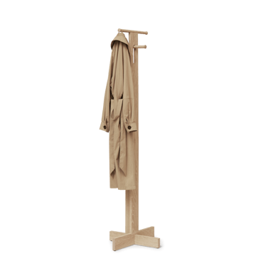 Foyer frakkeknagg 173,3 cm - Hvit eik - Form & Refine