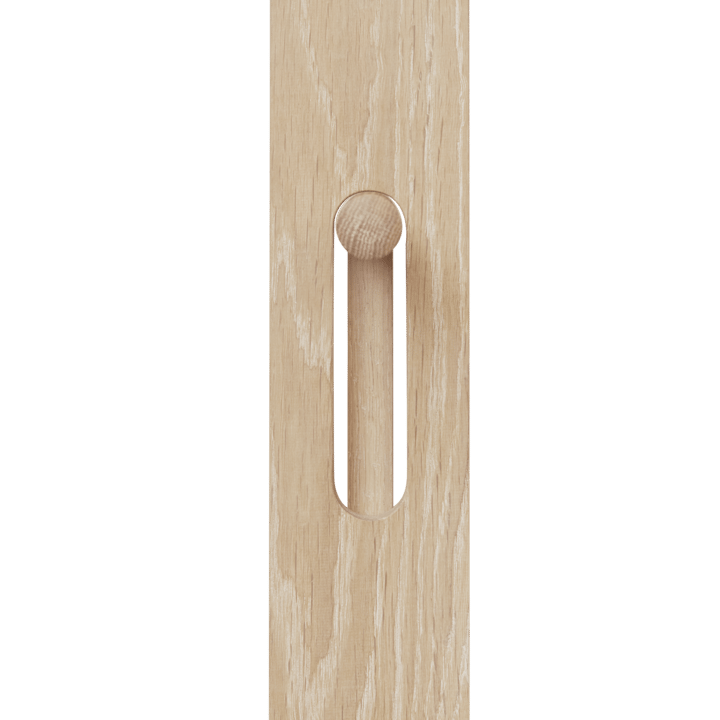 Foyer frakkeknagg 173,3 cm, Hvit eik Form & Refine