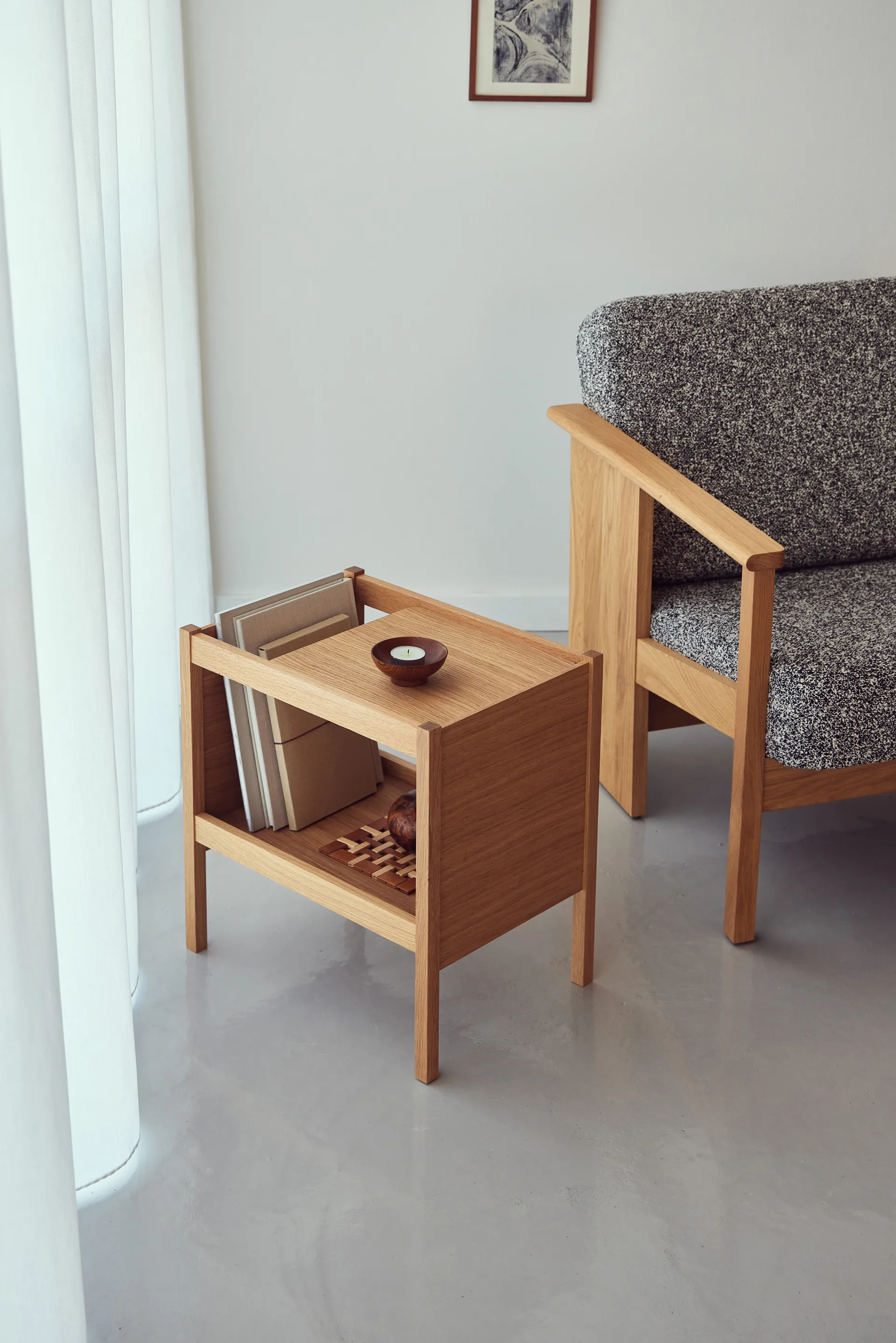 Journal sidebord 29x43 cm, Eik Form & Refine