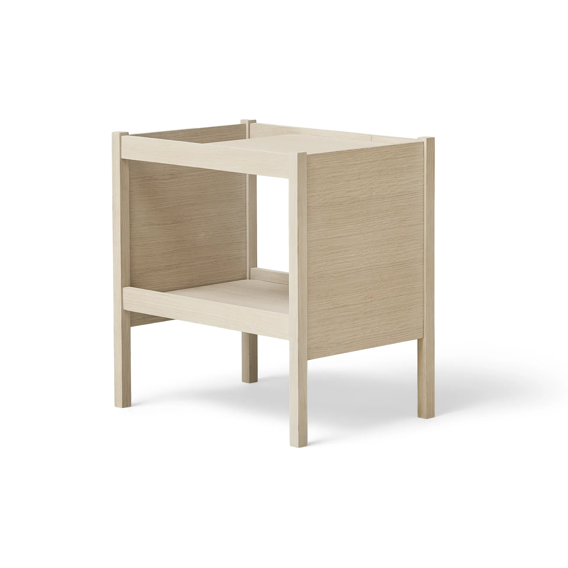 Journal sidebord 29x43 cm, Hvit eik Form & Refine