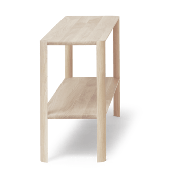 Leaf hylle 2 hyller 57x100 cm - Hvit eik - Form & Refine
