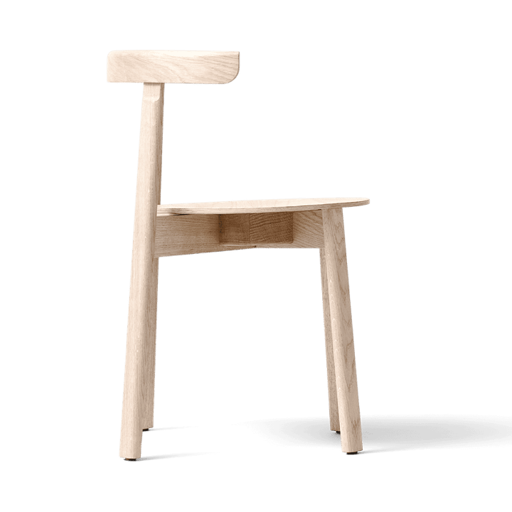 Lunar stol, Hvit eik Form & Refine