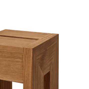 Monolith sidebord - Eik, 29x29x36 cm - Form & Refine