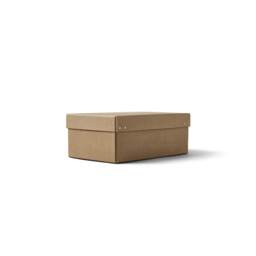 Ordinary oppbevaringsboks 2-pk - Brown - Form & Refine