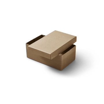 Ordinary oppbevaringsboks 2-pk - Brown - Form & Refine