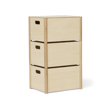 Pillar oppbevaringsboks M - Bøk - Form & Refine