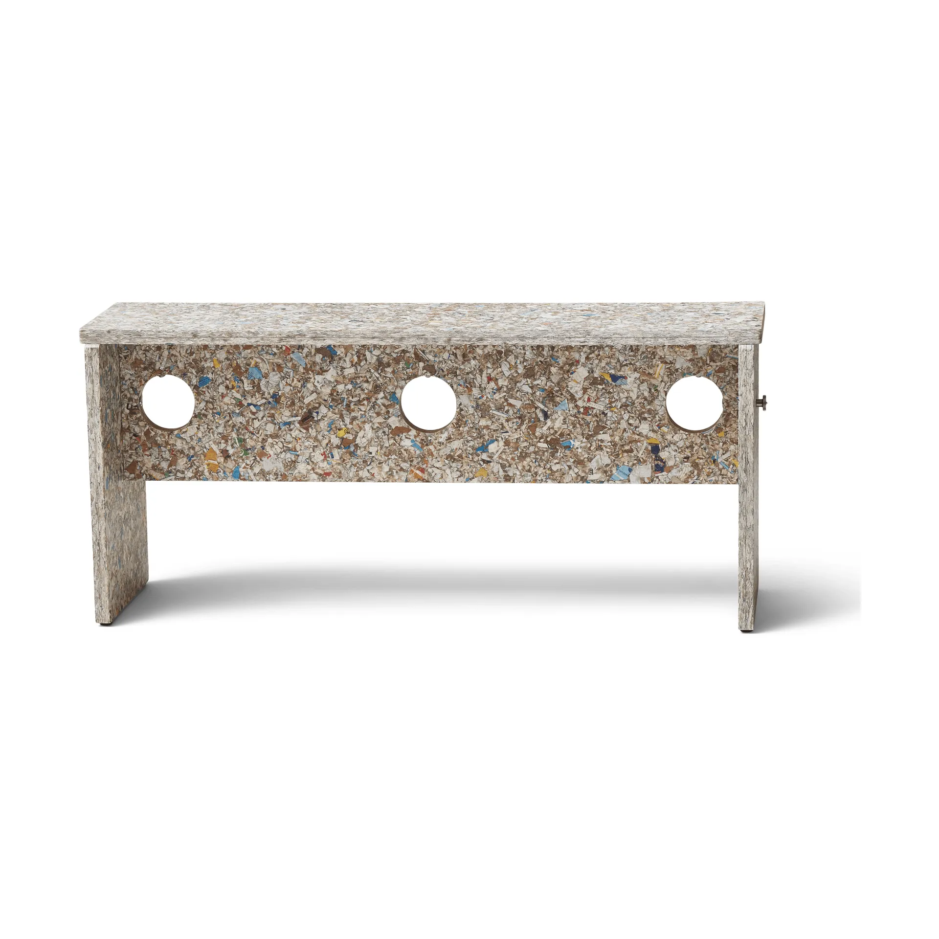 Remake benk 95 cm, Grey Form & Refine