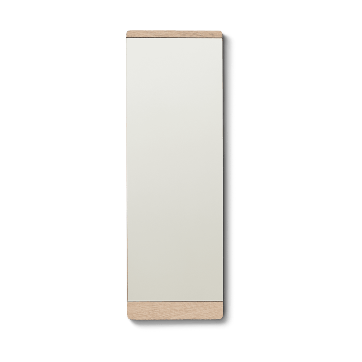 Rim veggspeil 35x110 cm - Hvit eik - Form & Refine
