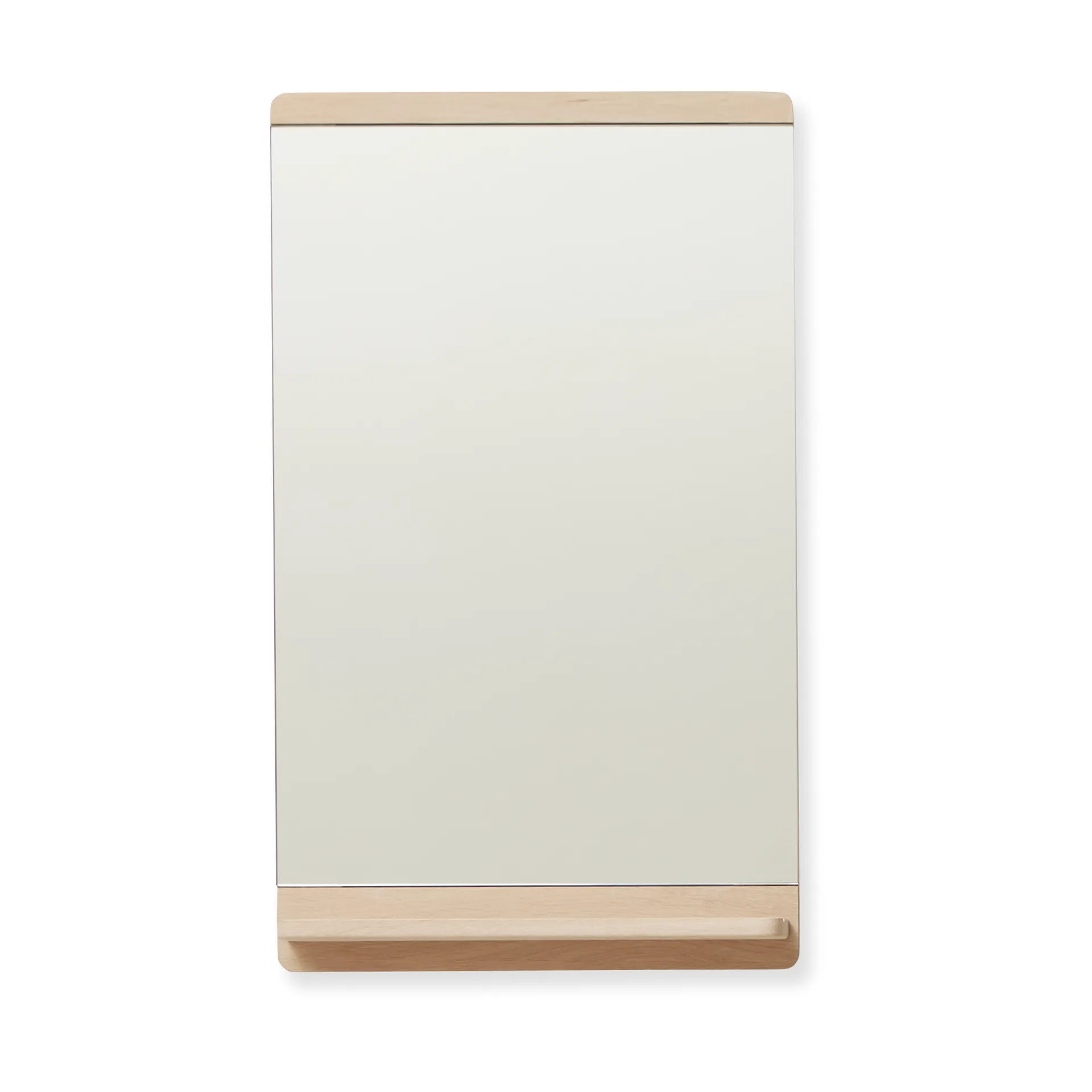 Rim veggspeil 40x68 cm, Hvit eik Form & Refine