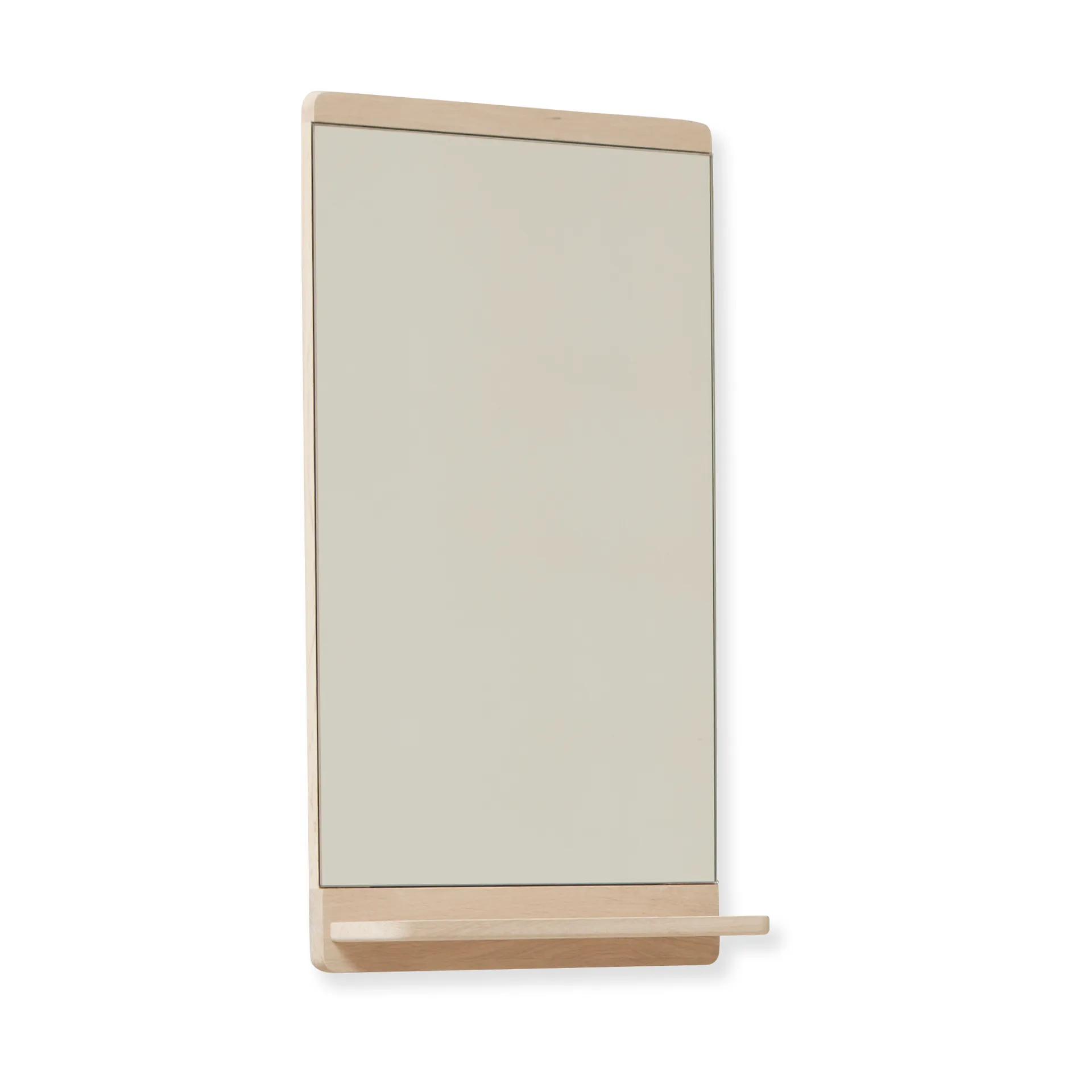Rim veggspeil 40x68 cm, Hvit eik Form & Refine