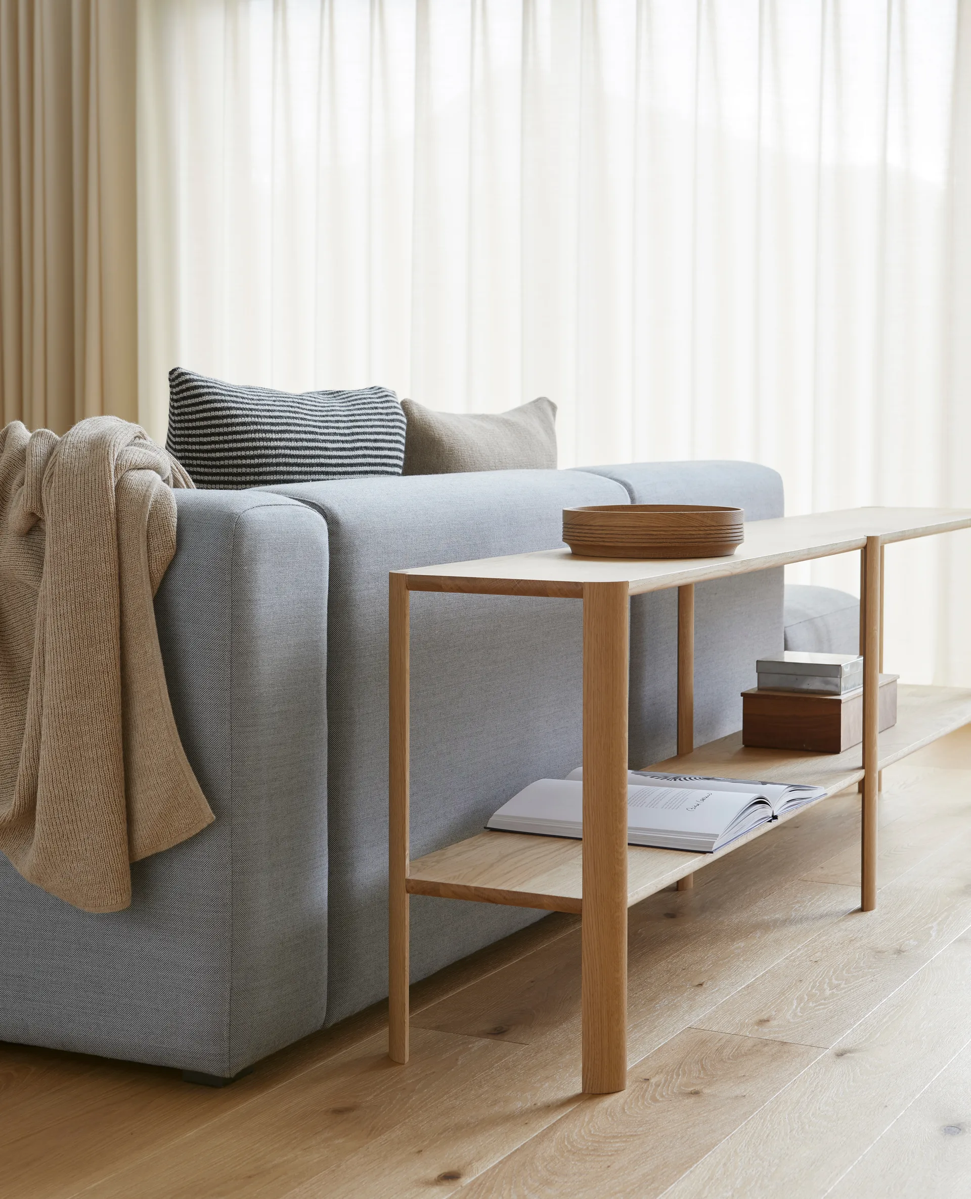 Section bolle Ø24 cm, Eik Form & Refine