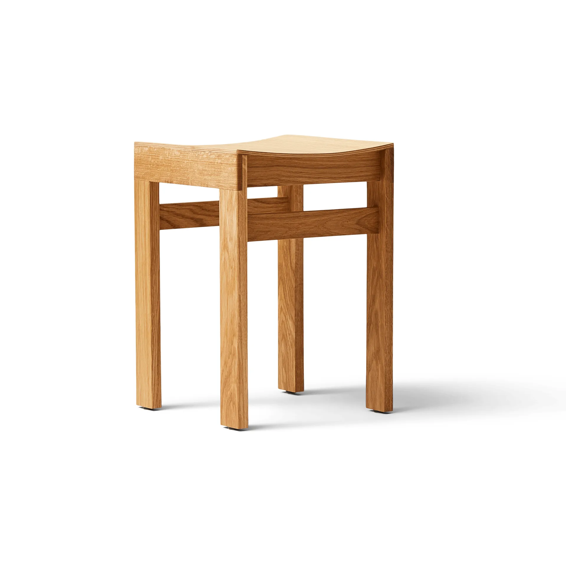 Sonder krakk 47,5 cm, Eik Form & Refine