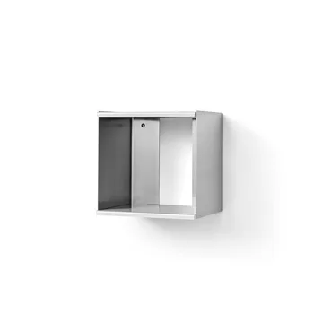 Taper Cube Box vegghylle - Rustfritt stål, 34x35 cm - Form & Refine
