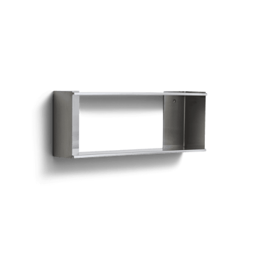 Taper oppbevaringshylle 70x25 cm - Rustfritt stål - Form & Refine