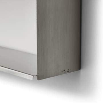 Taper oppbevaringshylle 70x25 cm - Rustfritt stål - Form & Refine