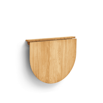 Trefoil veggmontert bord - Eik - Form & Refine