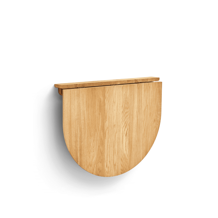 Trefoil veggmontert bord, Eik Form & Refine