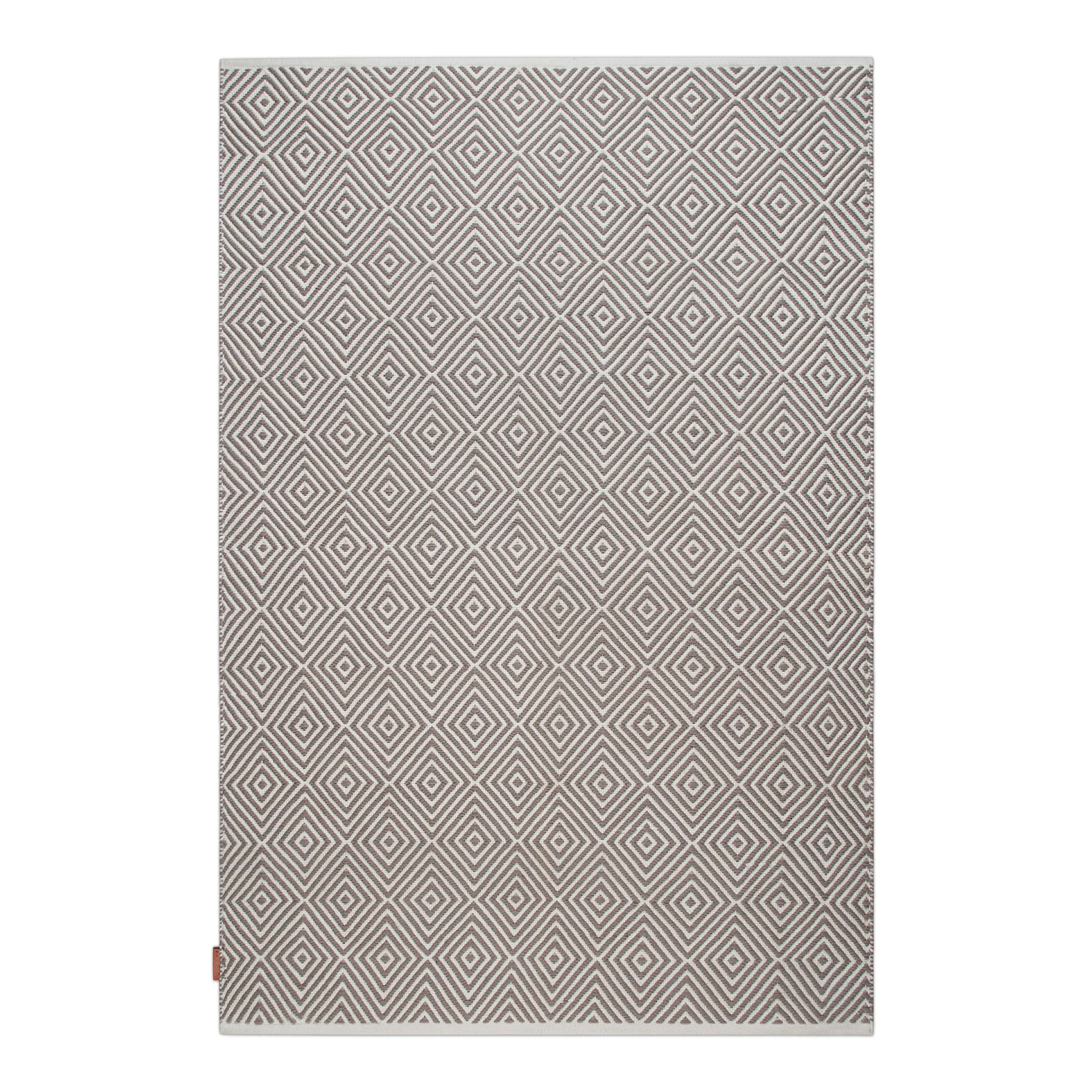 Diamond teppe 140x200 cm, Grey Formgatan