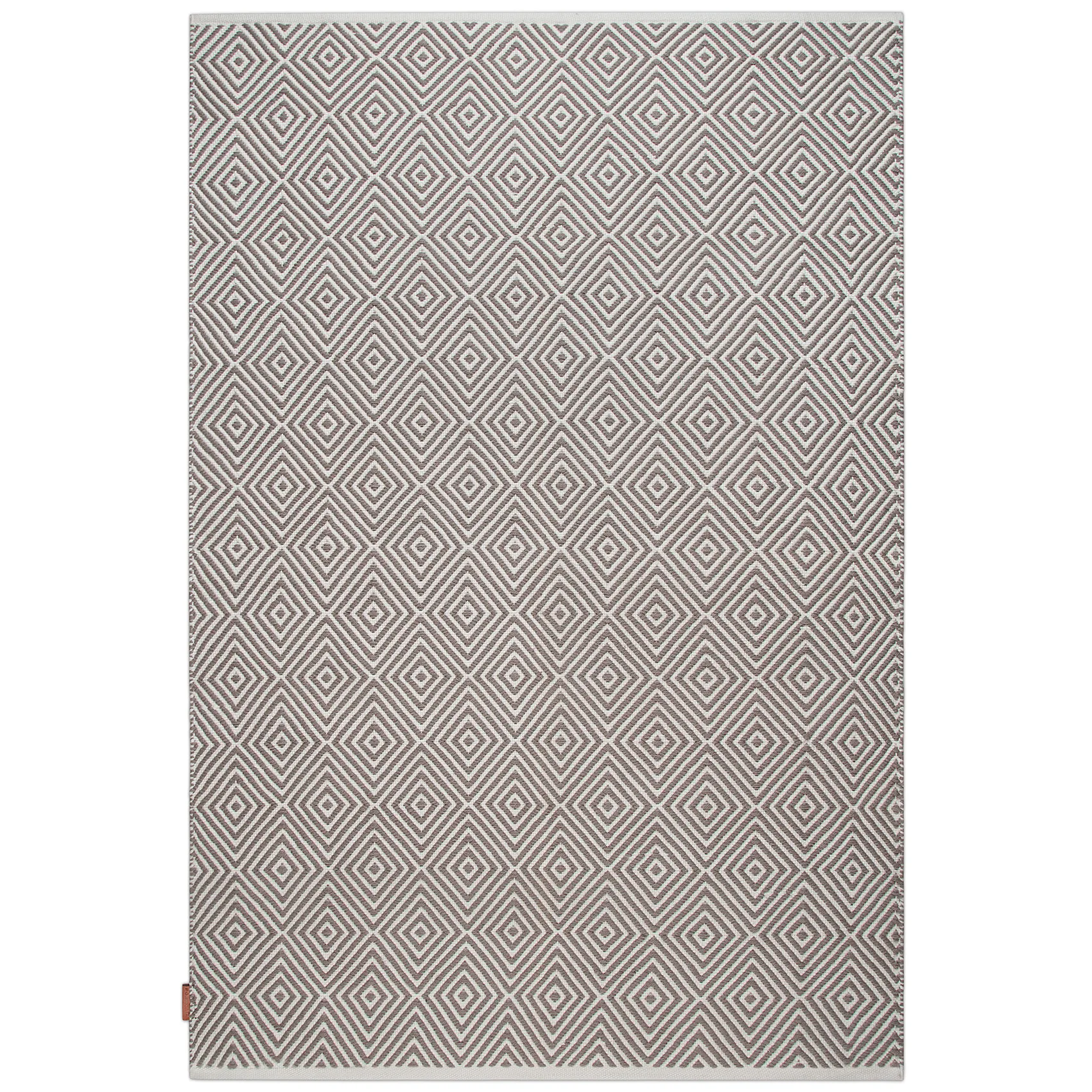 Diamond teppe 200x300 cm, Grey Formgatan