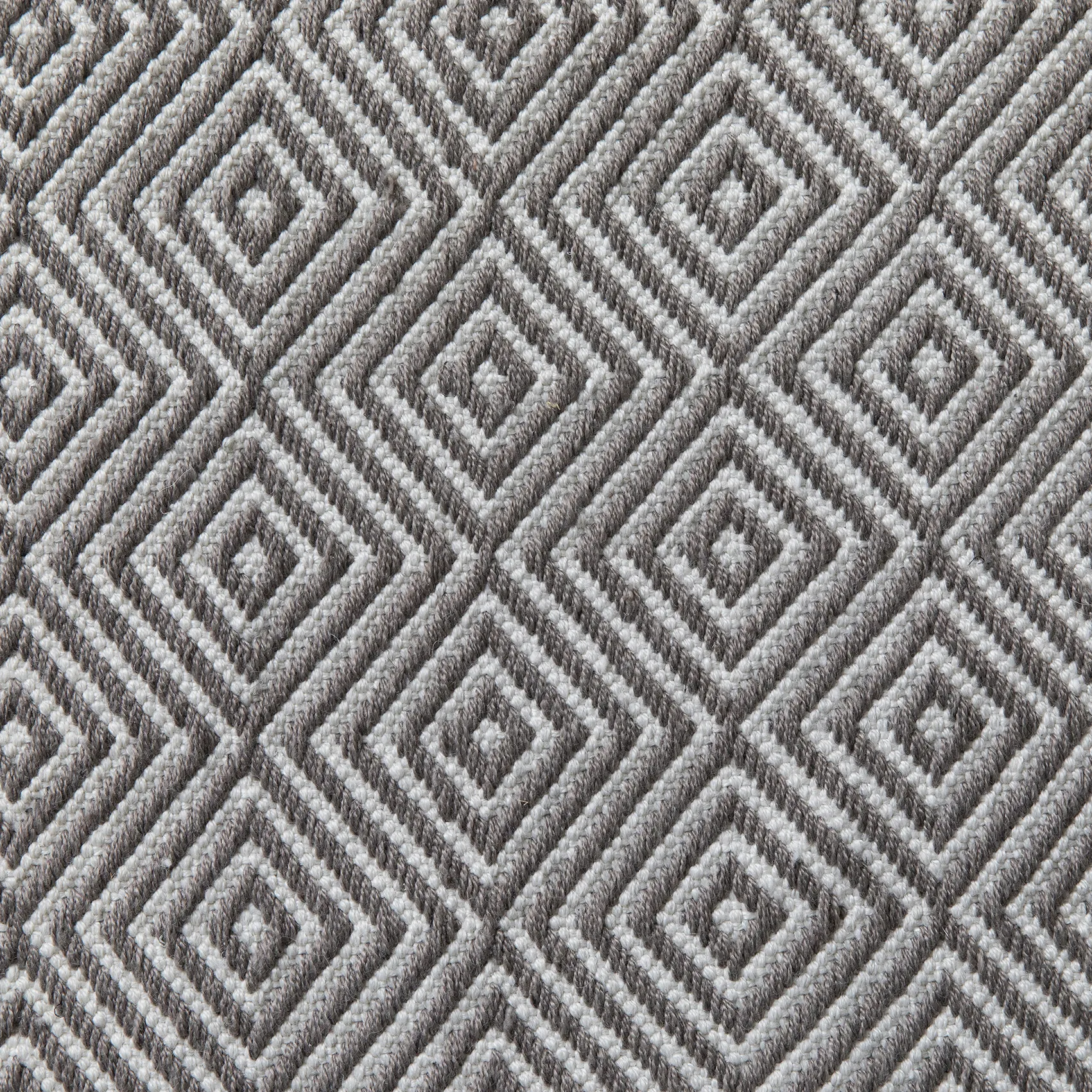 Diamond teppe 200x300 cm, Grey Formgatan