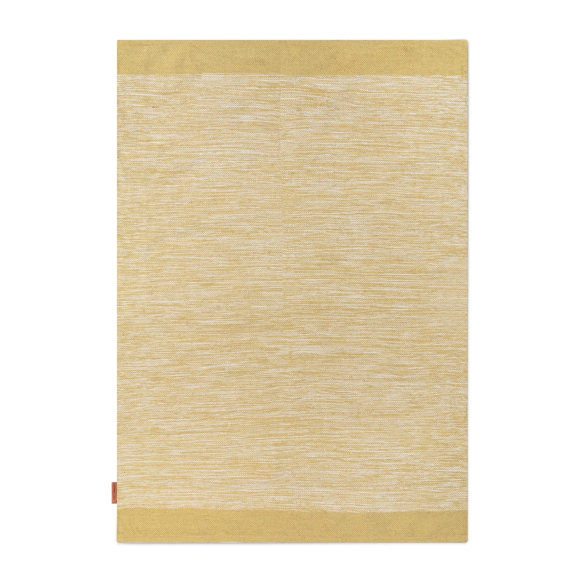 Melange teppe 140x200 cm, Dusty yellow Formgatan