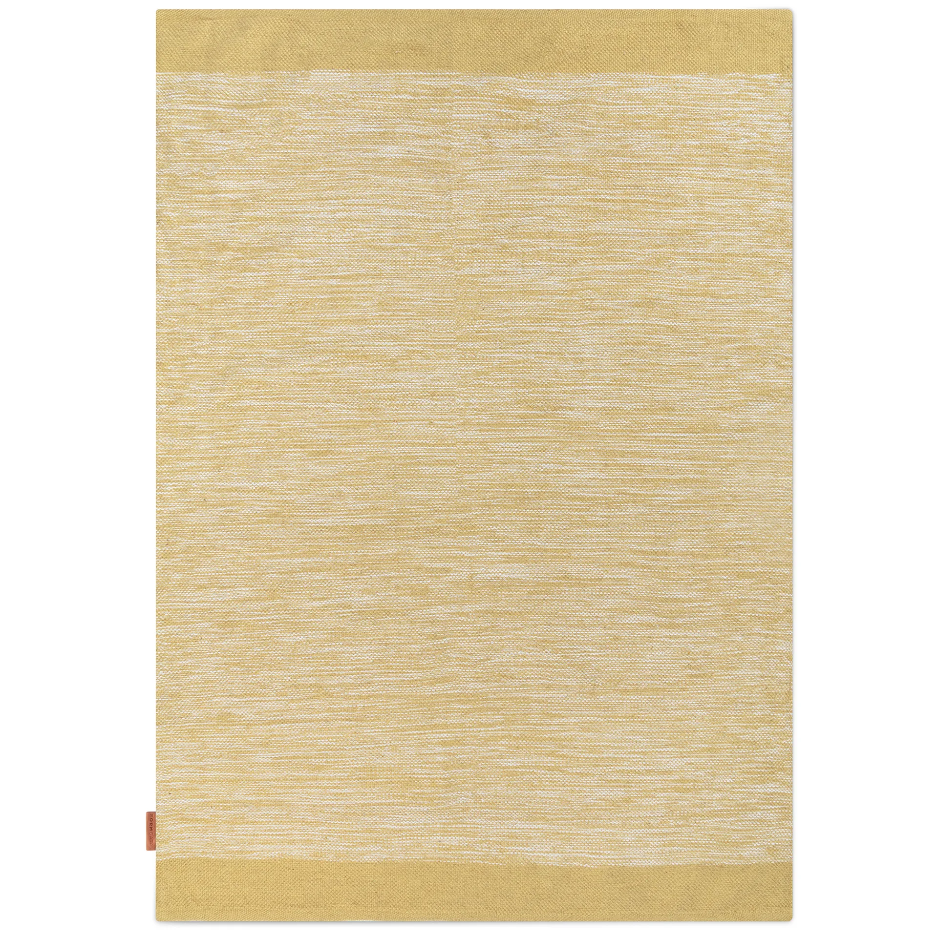Melange teppe 170x230 cm, Dusty yellow Formgatan