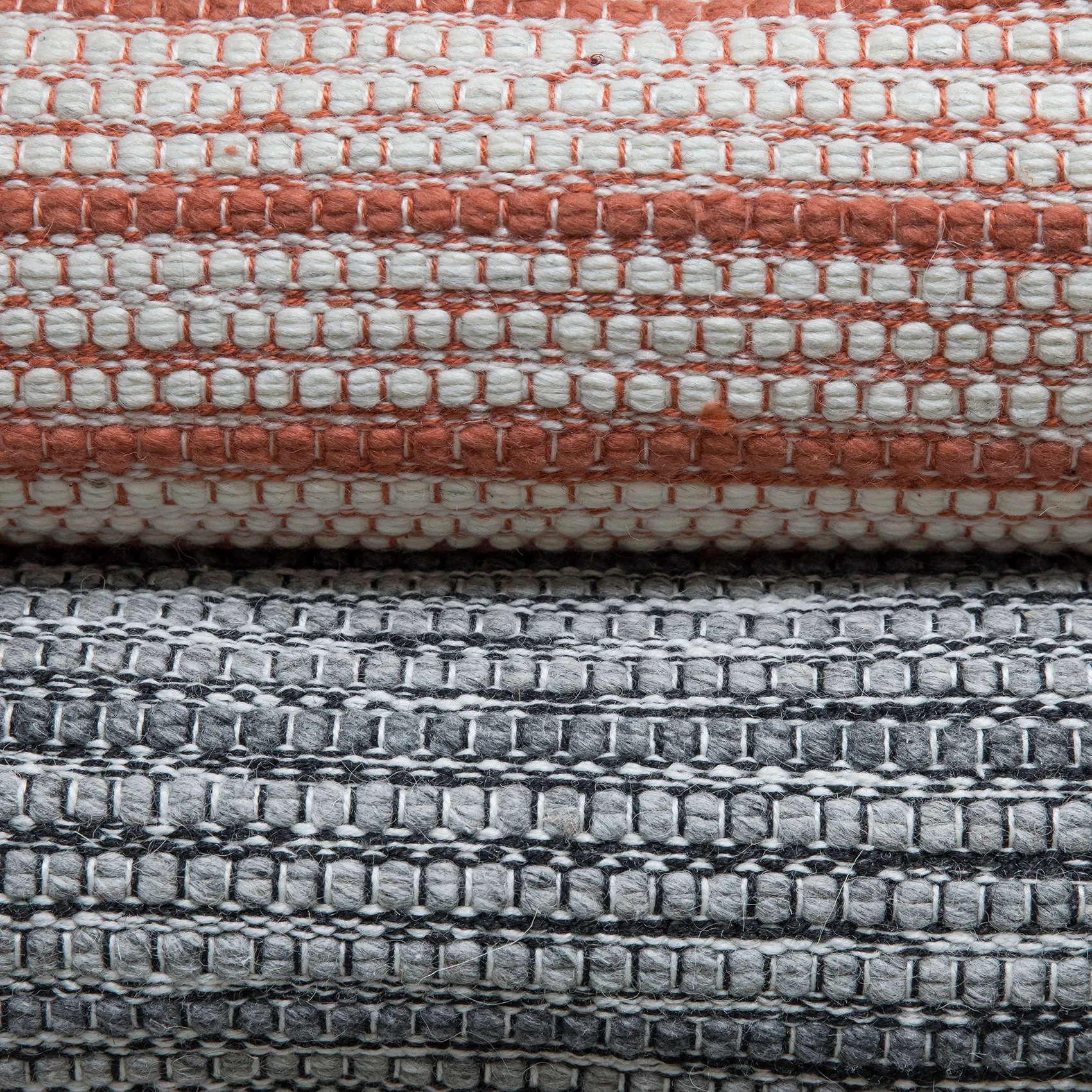 Stripe teppe 70x200 cm, Grey Formgatan