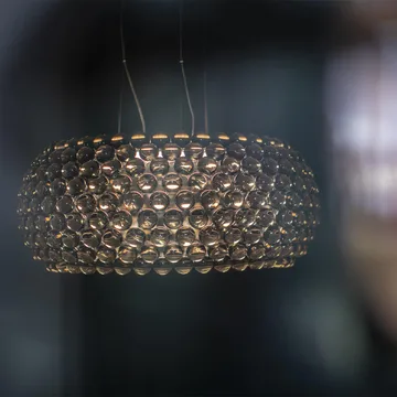 Caboche Plus grande pendel - transparent - Foscarini
