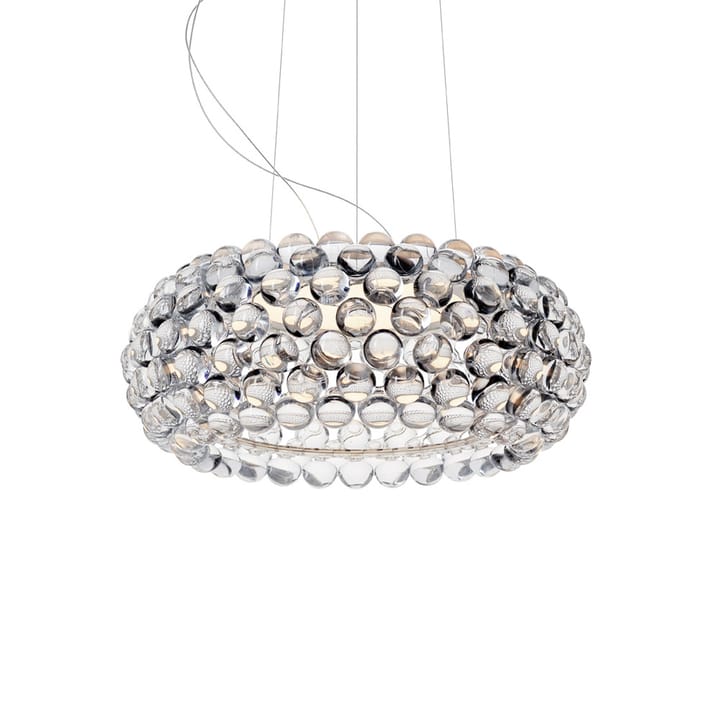 Caboche Plus media LED dimbar pendel - Transparent - Foscarini