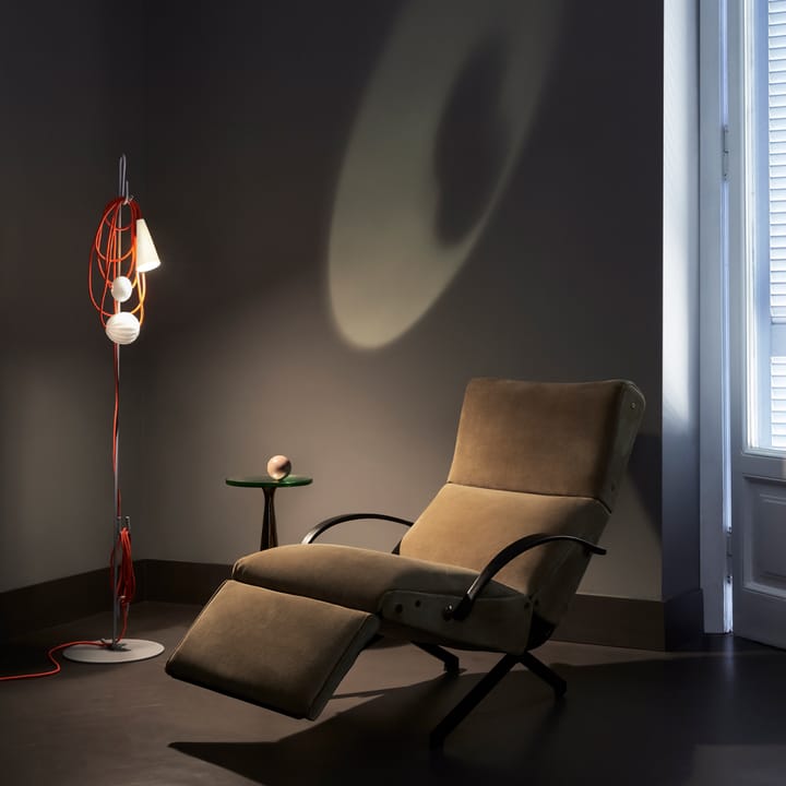 Filo gulvlampe, grå, emerald king Foscarini