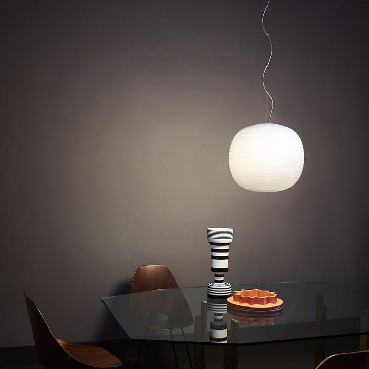 Gem pendel, hvit, led, dimmer Foscarini
