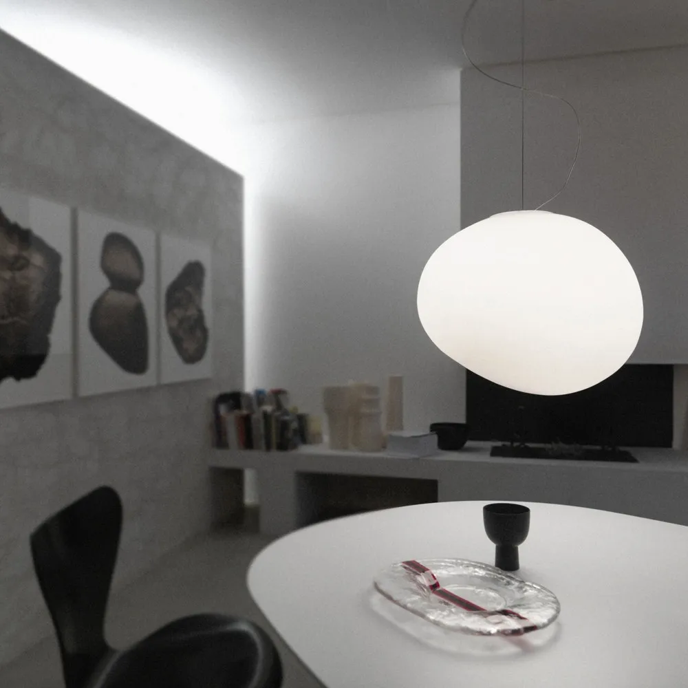 Gregg grande pendel, Hvit Foscarini