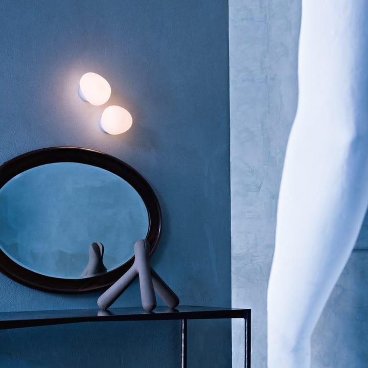 Gregg piccola vegglampe, Hvit Foscarini