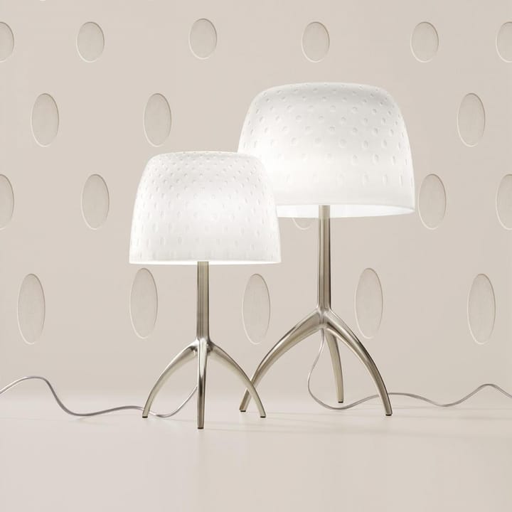 Lumiere 30th Piccola Dimbar bordlampe, champagne, bulles Foscarini