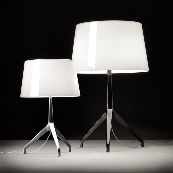 Lumiere XXL bordlampe, grå, aluminium Foscarini
