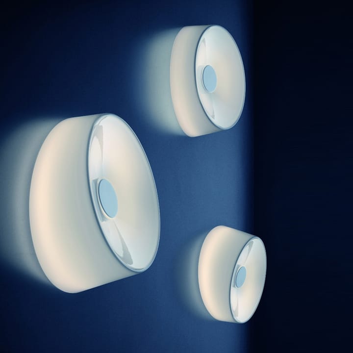 Lumiere XXS taklampe, grå, LED Foscarini