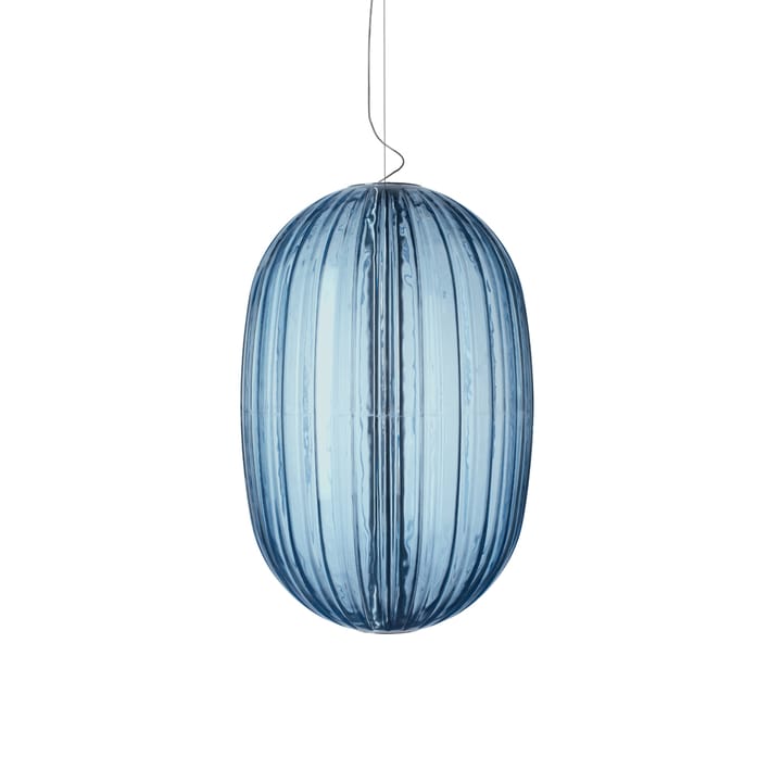Plass media pendel Ø34 cm - azzurro, medium - Foscarini