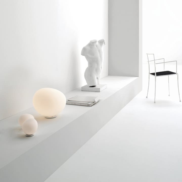 Poly Gregg media bordlampe, Hvit Foscarini