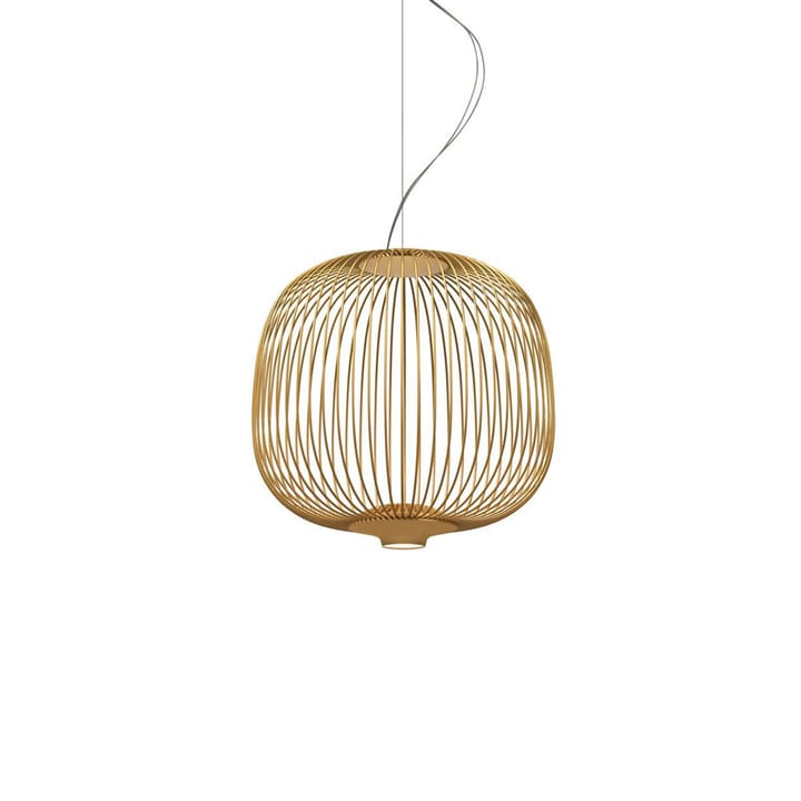 Spokes 2 Piccola MyLight pendel - gull - Foscarini