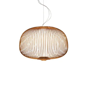 Spokes 3 pendel dimbar - kobberfarget - Foscarini