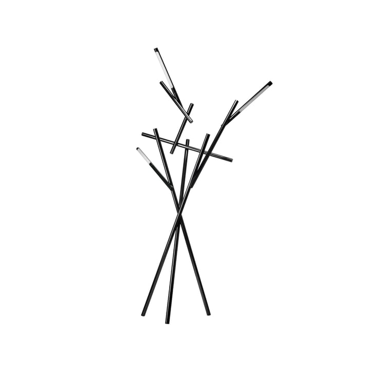 Tuareg gulvlampe - cromo nero - Foscarini