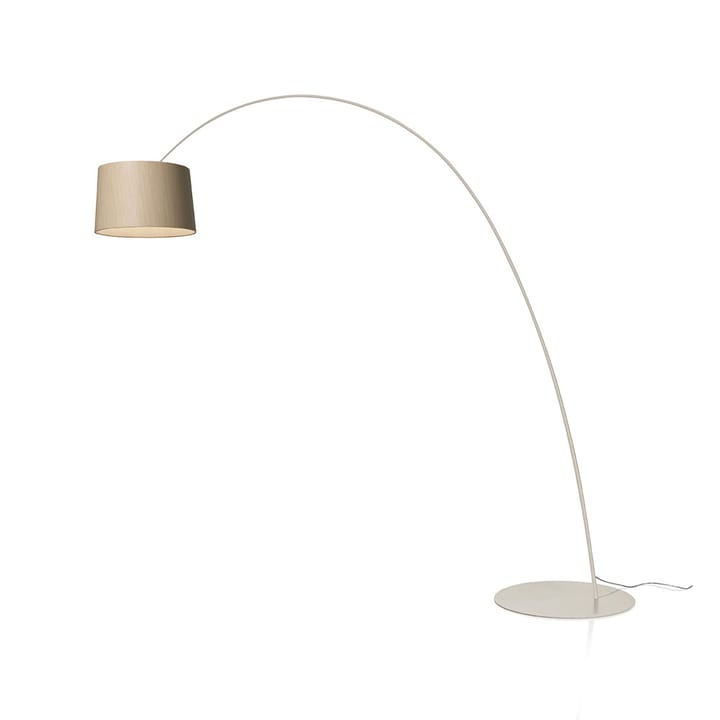 Twiggy Elle Wood gulvlampe - greige - Foscarini